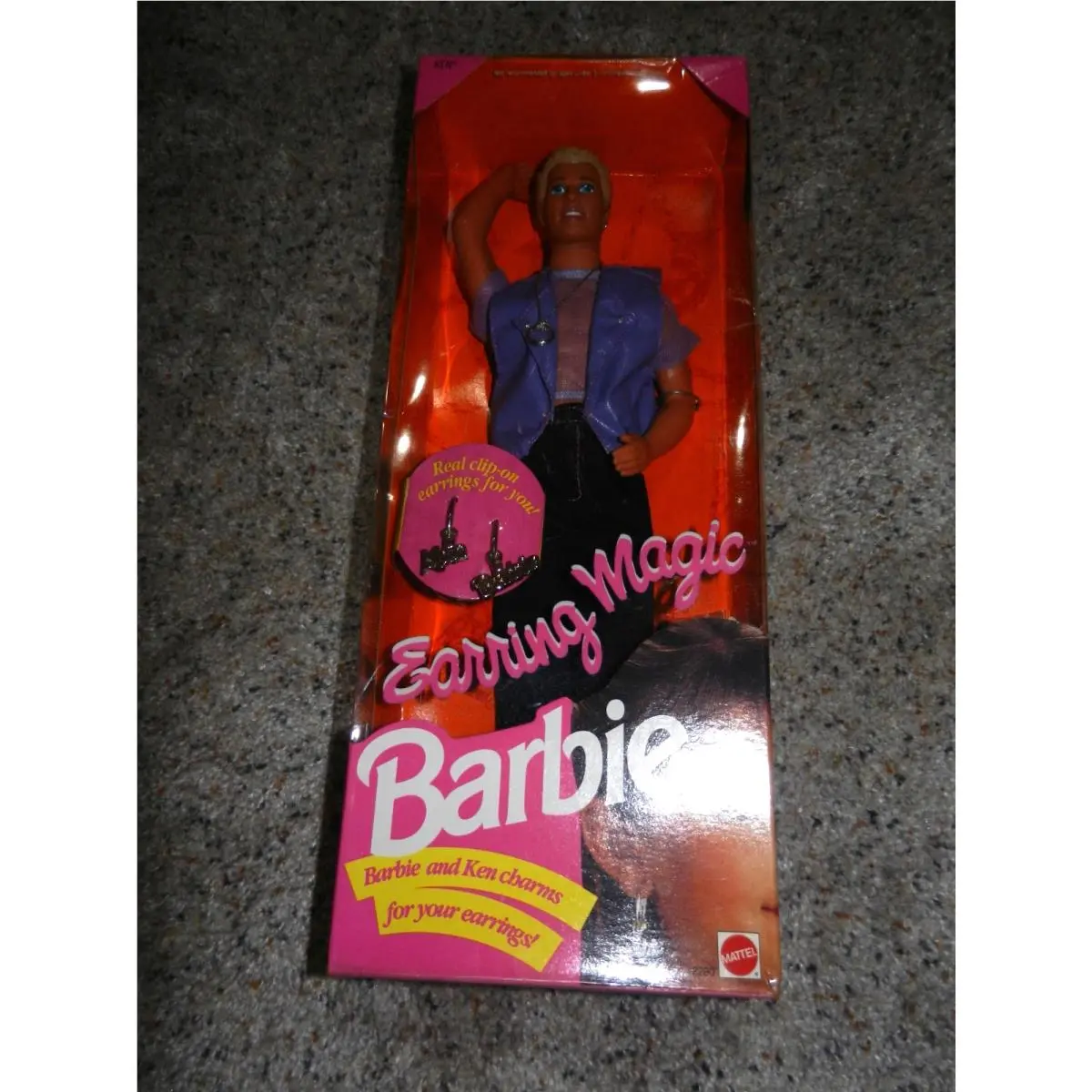 1992 Earring Magic Ken Nrfb 2290