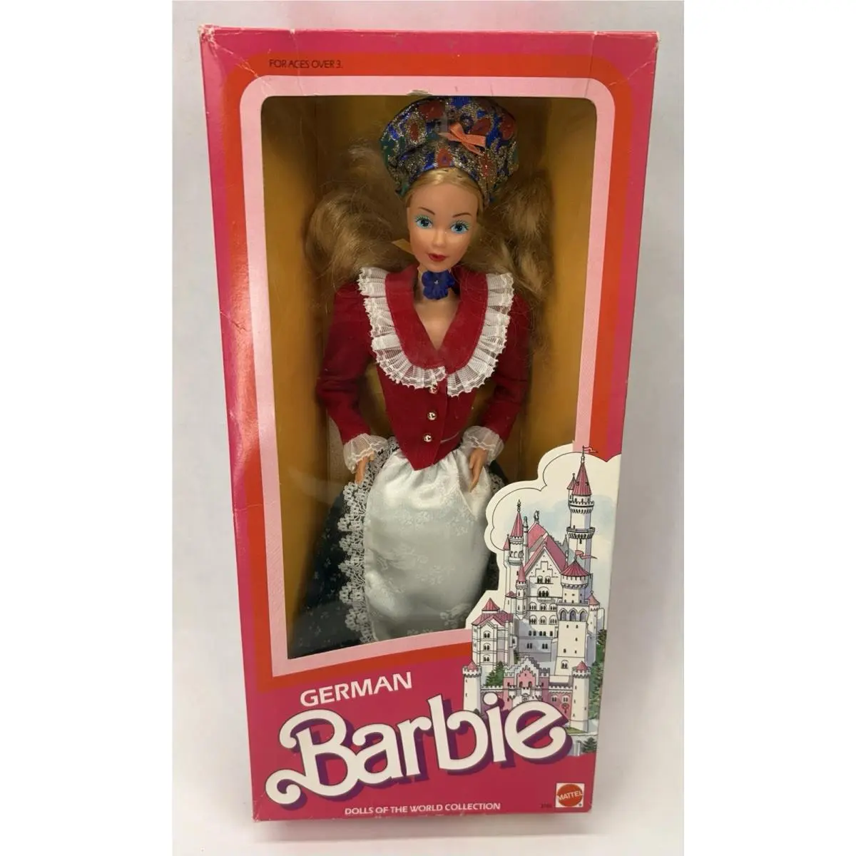 1986 Dotw German Barbie 3188 Dolls Of The World Germany Vintage
