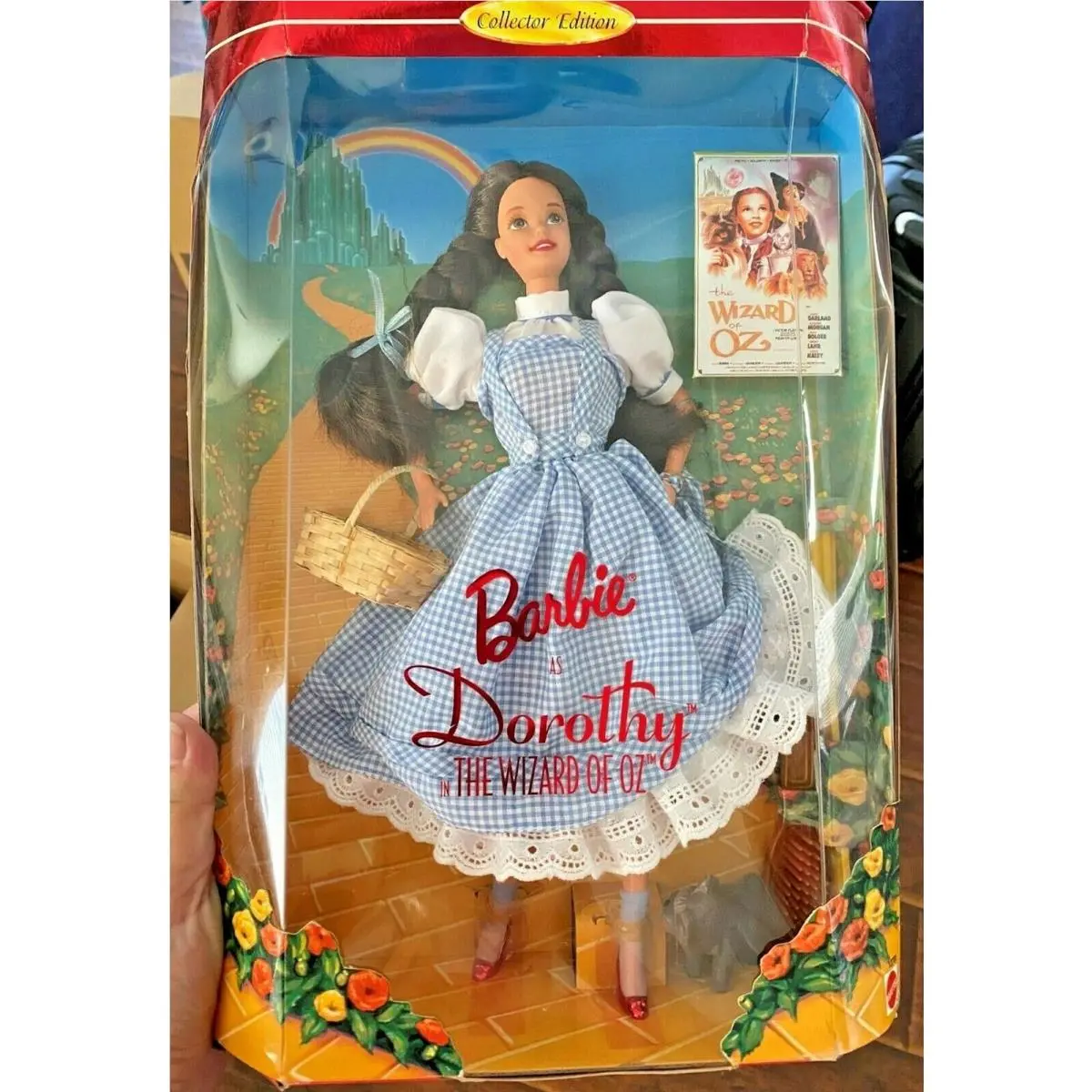 Barbie Wizard of Oz Set of 4 Tinman Cowardly Lion Dorothy Scarecrow