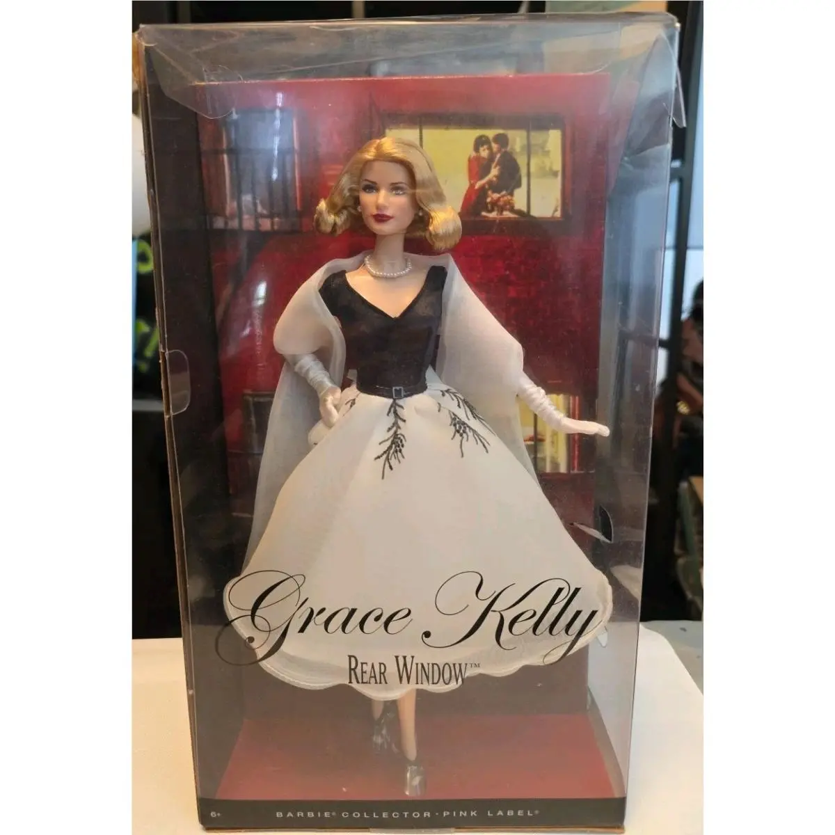 Grace Kelly Rear Window Barbie Doll 2011 Mattel V7554 Nrfb Model Muse
