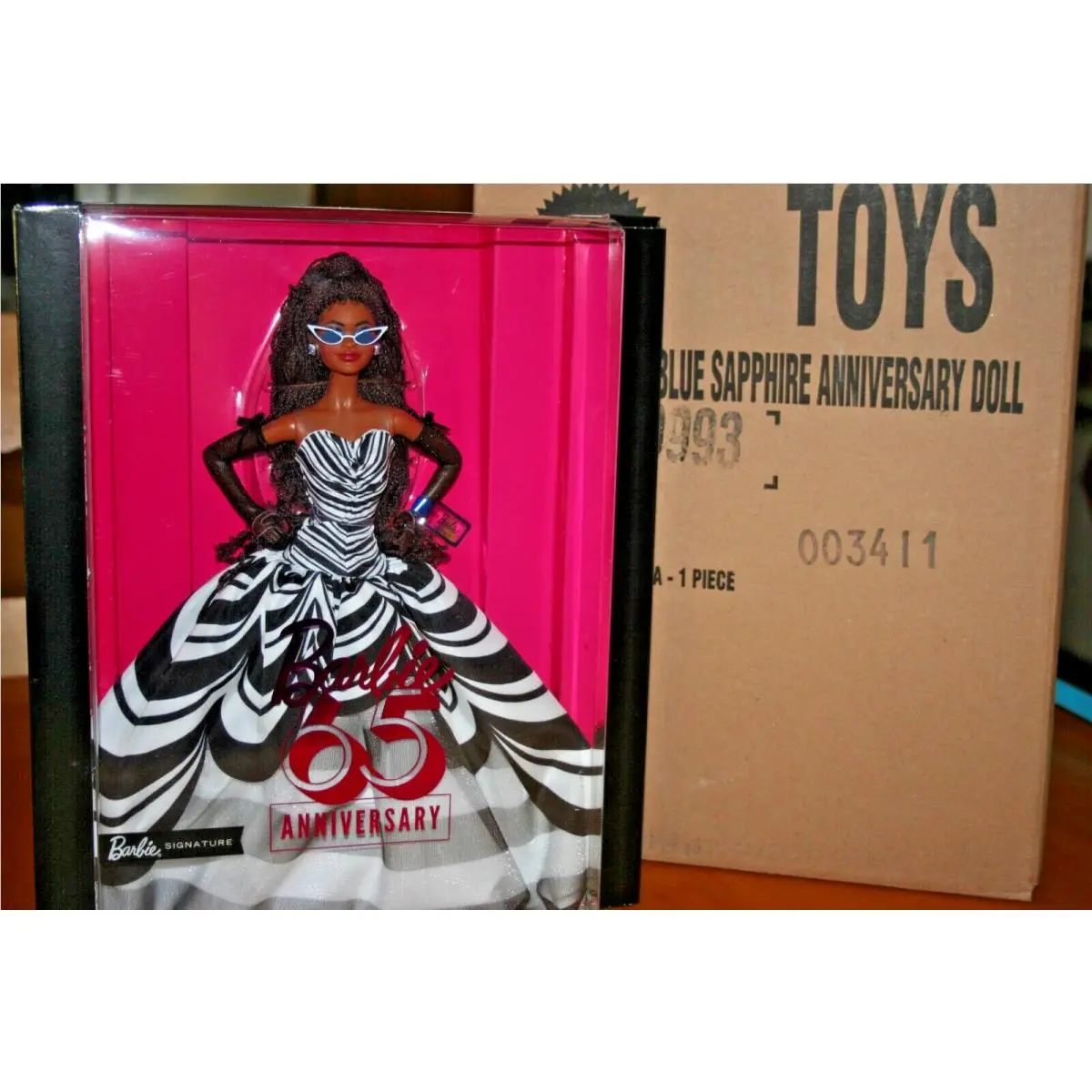 Ltd AA Barbie Signature 65th Anniversary Collectible Doll-new W/shipper in Hand