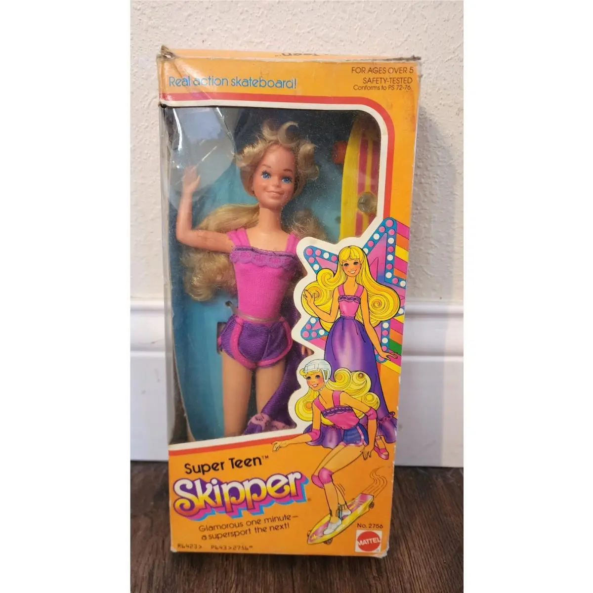 Barbie Super Teen Skipper Vintage 1978 Mattel 2756 Nrfb