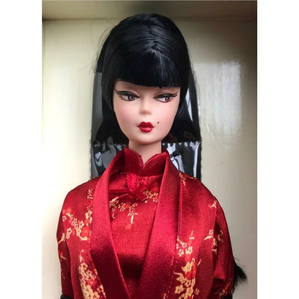 2004 Silkstone Chinoiserie Red Moon Barbie Gold Label Bfmc Nrfb