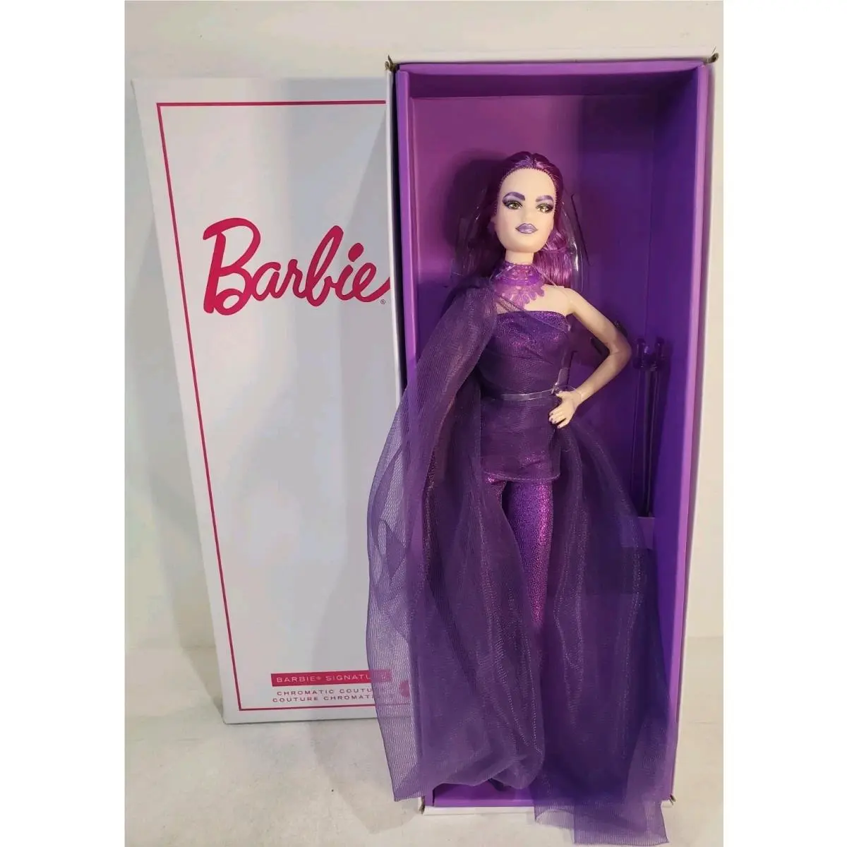 Purple Chromatic Couture Barbie Doll 2022 Paris Festival Mattel HJX42 Nrfb