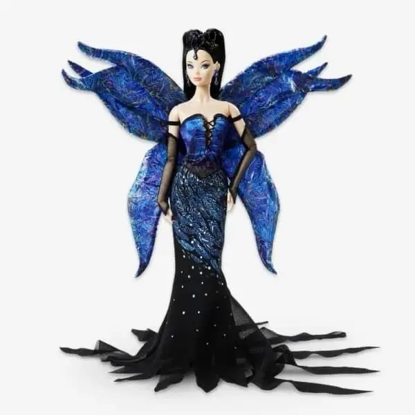Barbie Flight of Fashion Fairy Sorceress Collector Doll GNH49 Nis