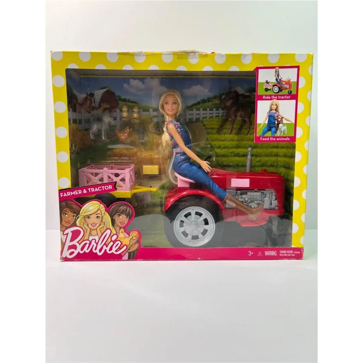Barbie Farmer Tractor Doll Play Set 2017