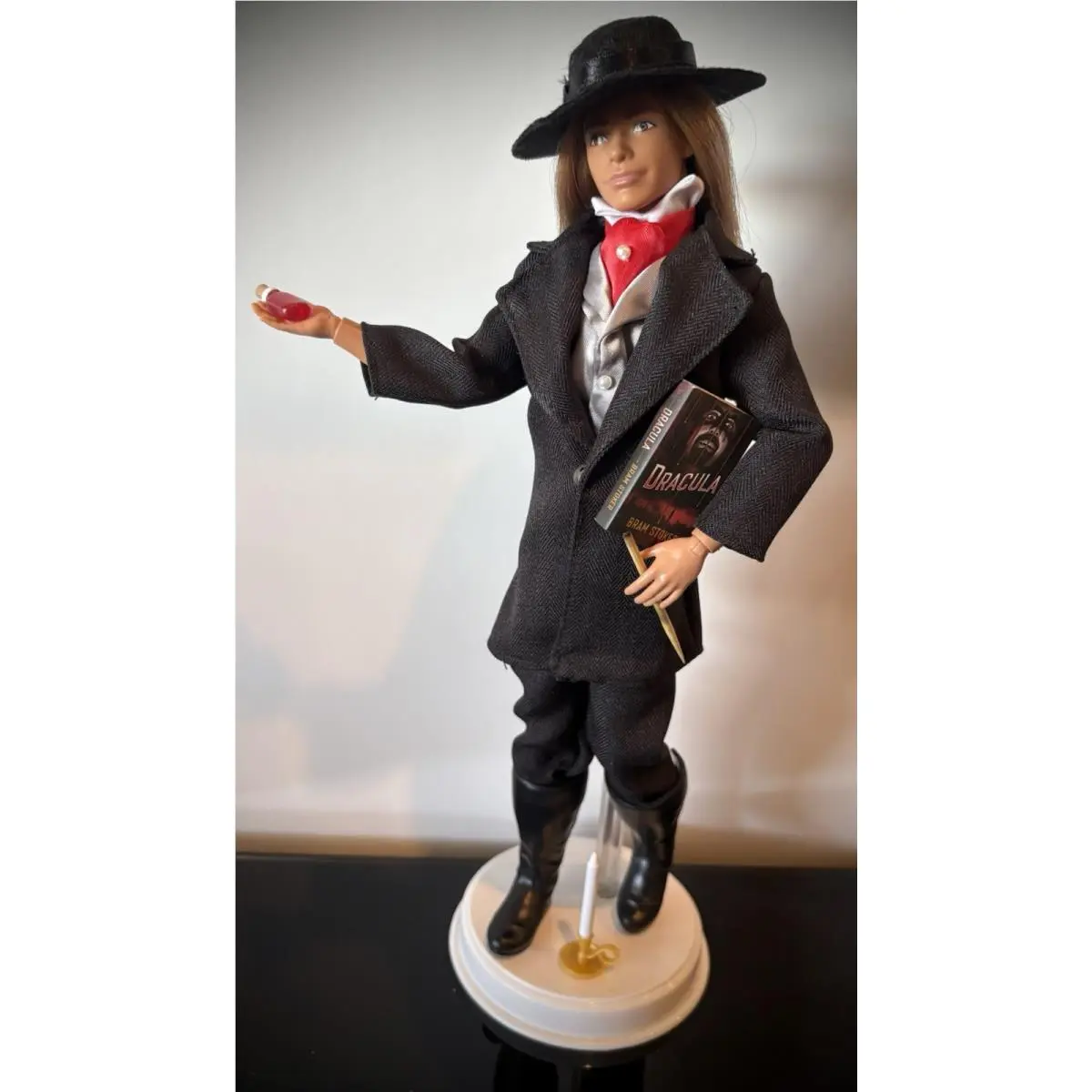 Mattel Barbie Ken Vampire Hunter Articulated 12” Doll Outfit Accessories Ooak
