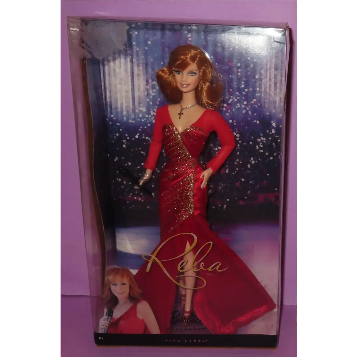 Barbie Reba Mcentire Mattel Mib Doll 2010 T7658 Collector