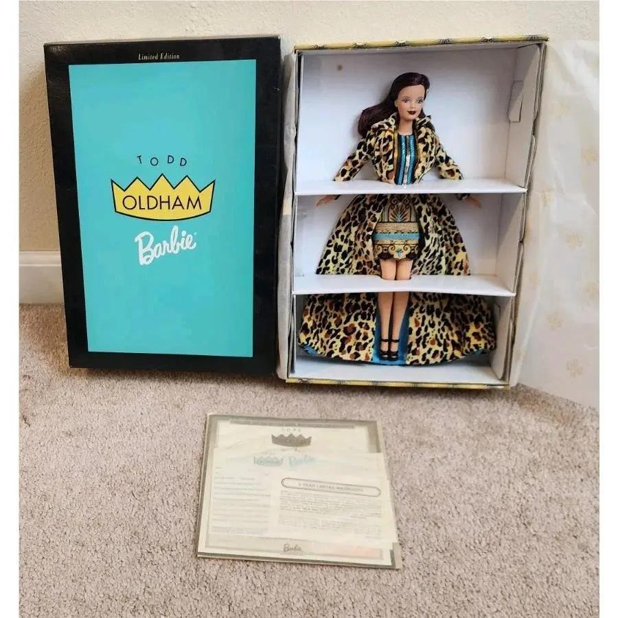 Nrfb 1998 Limited Edition Todd Oldham Barbie 22205