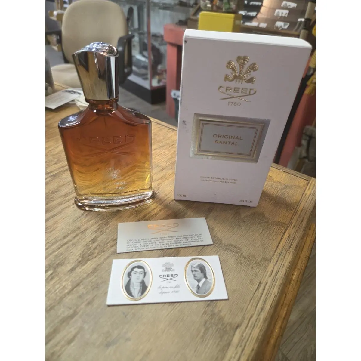 Creed Santal Eau DE Parfum Edp Spray Unisex 3.3 Oz 100ml Box