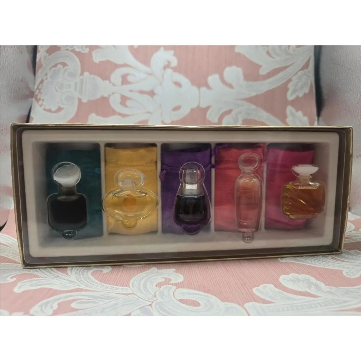 Vintage Estee Lauder Small Wonders Miniature / Travel 5 Perfume Gift Set