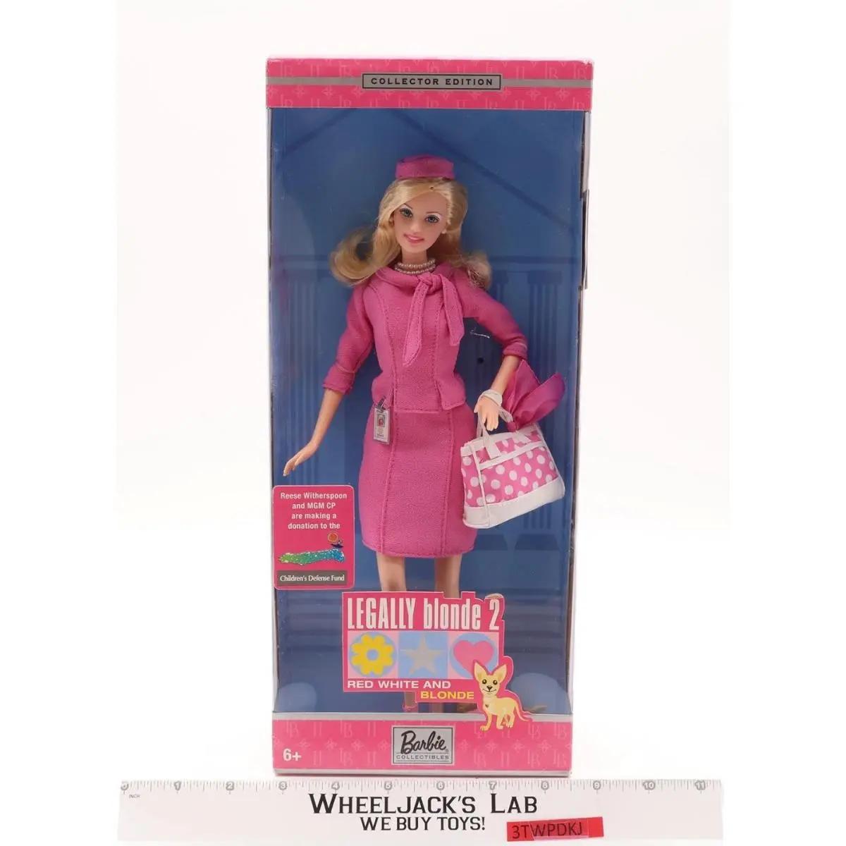 Legally Blond 2 Barbie Collectibles 2003 Mattel Collector`s Edition Misb