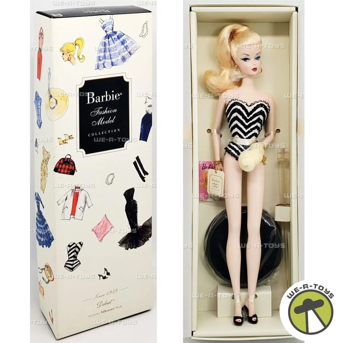 Debut Barbie Doll Fashion Model Collection Silkstone 2008 Mattel N5006