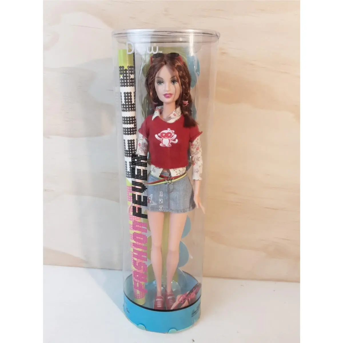 Drew Mattel Barbie Fashion Fever Doll 2004 Collectible H0644 Nos Y2K