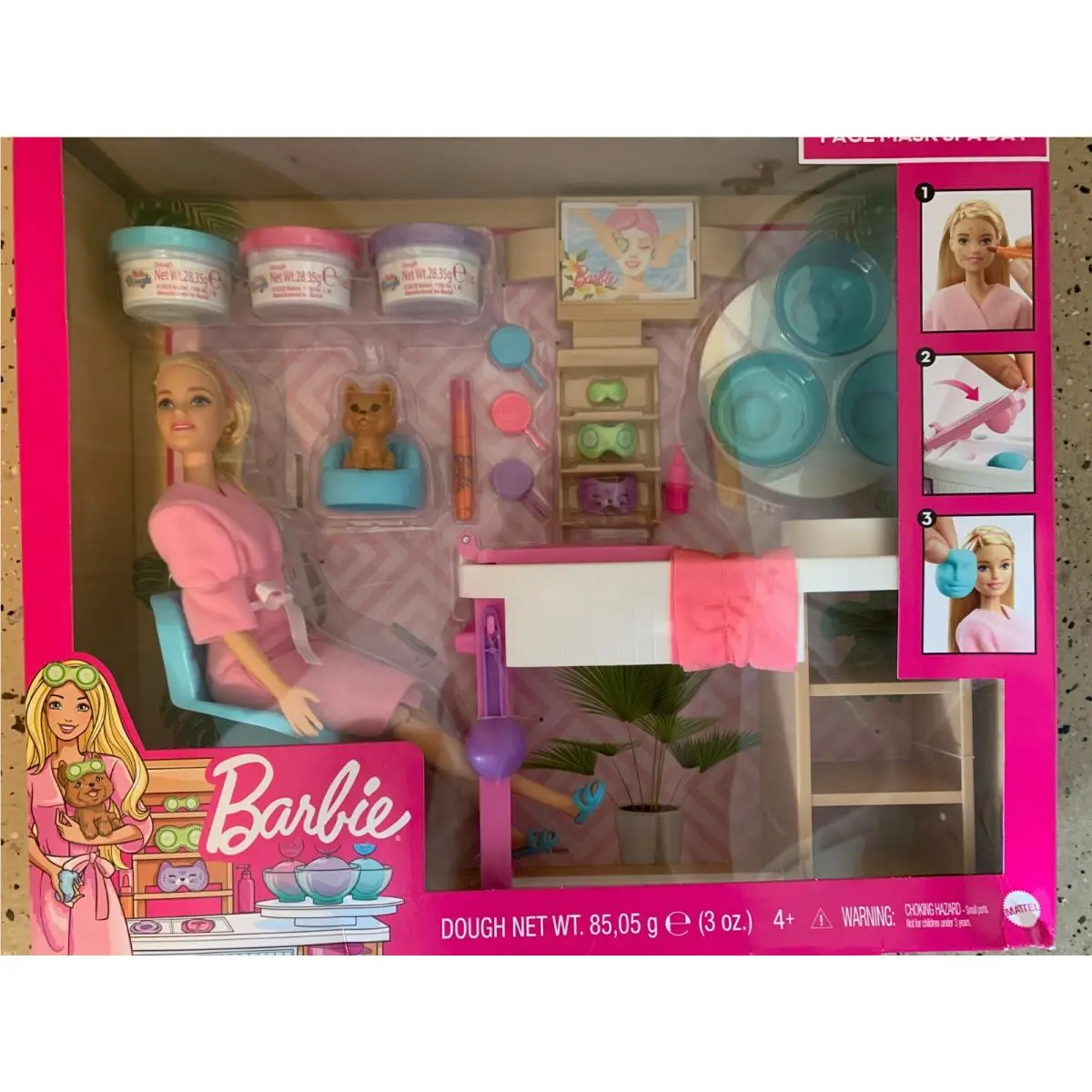 Barbie Spa Playset+ Barbie Doll + Puppy and More