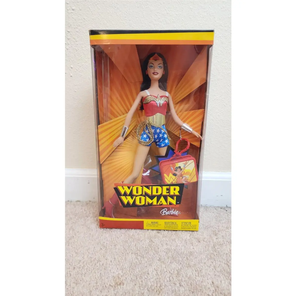 Nrfb Wonder Woman Barbie Doll Mattel DC 2004 D6258