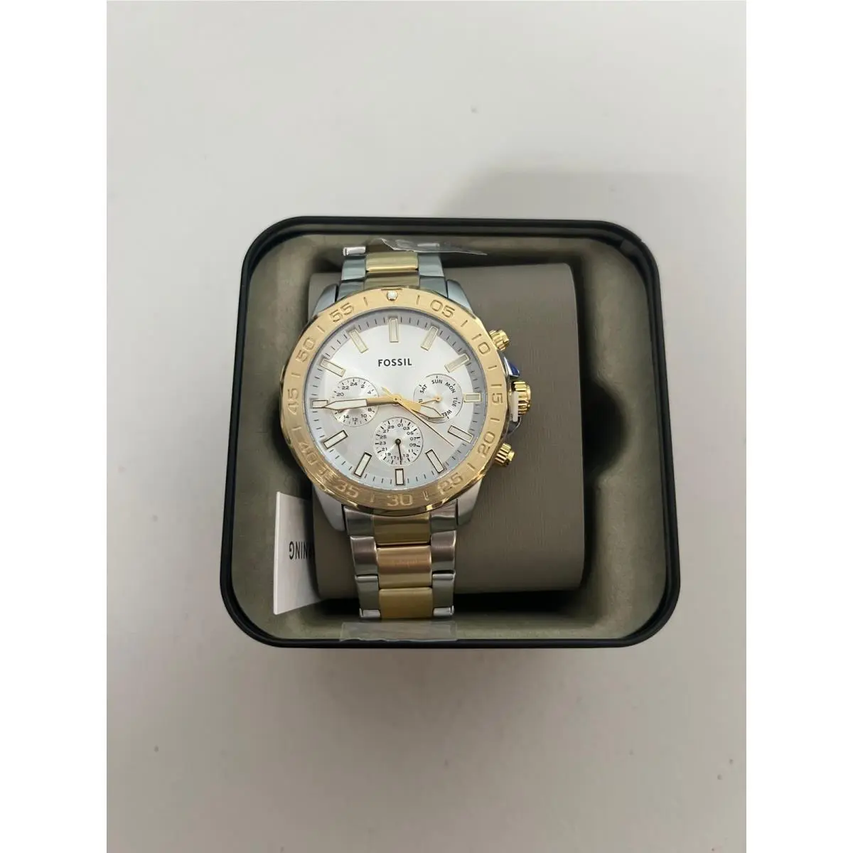 Fossil BQM2707 Bannon Multifunction Two-tone Stainless Steel Watch