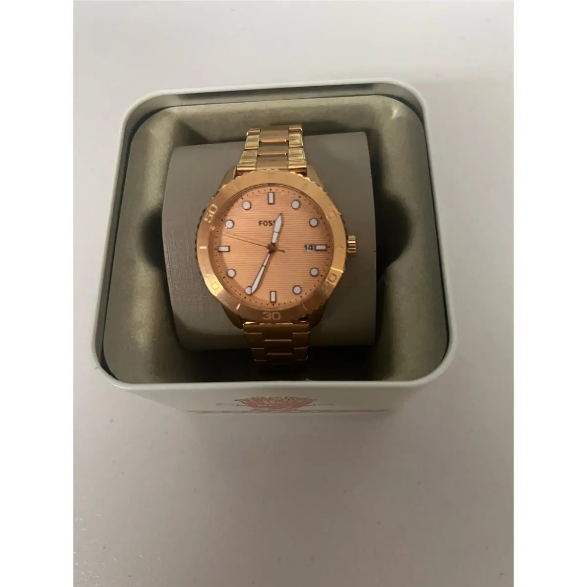 Fossil BQ3596 Rose Gold Watch Stainless Steel