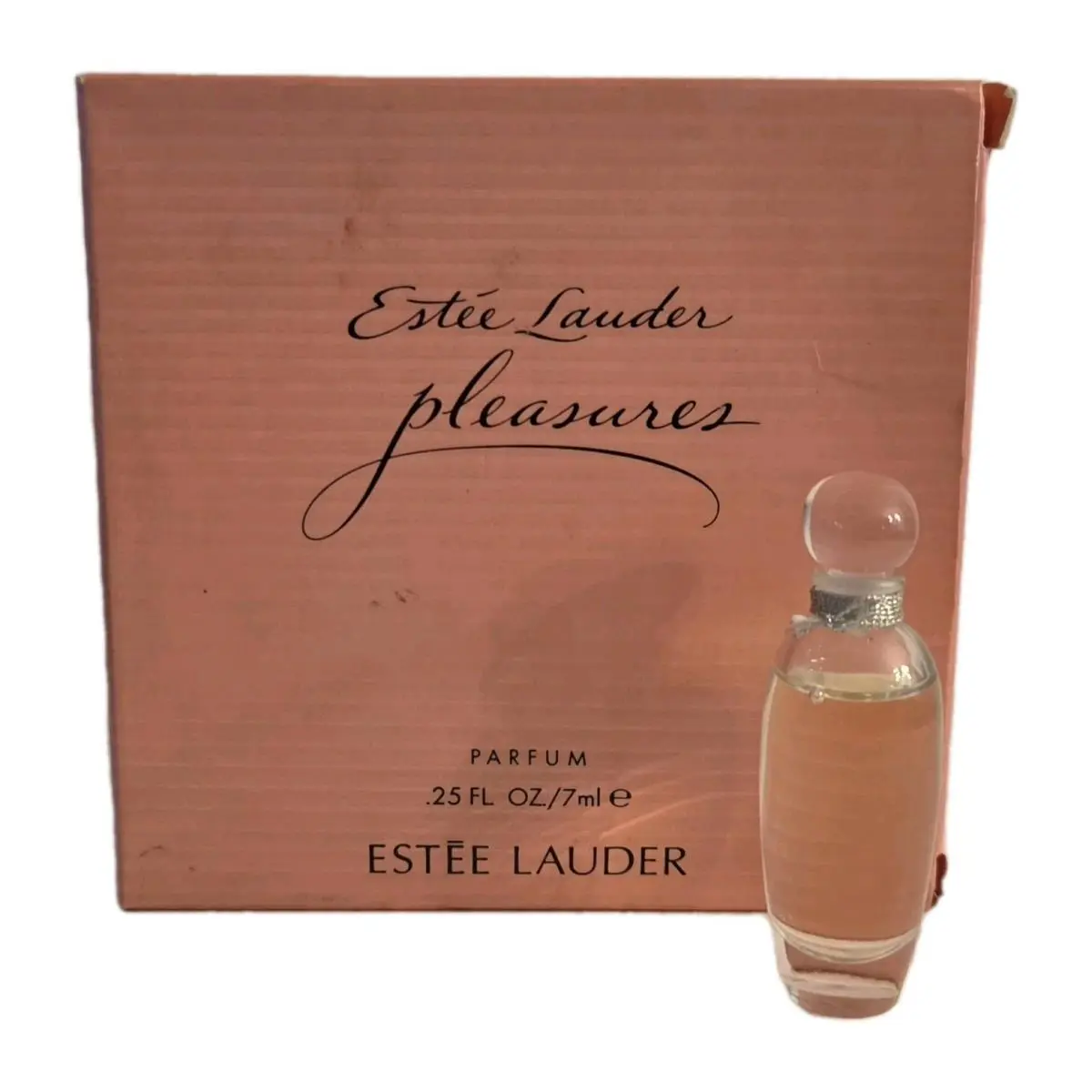 Pleasures by Estee Lauder Parfum Splash 0.25 fl oz First Formula As Shown