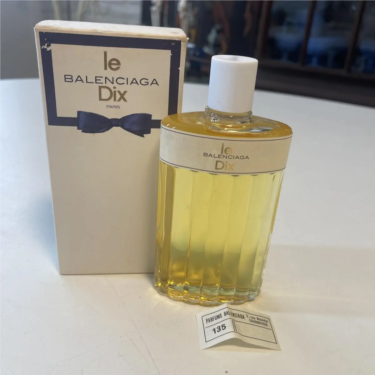 1972 Vintage Balenciaga Le Dix Edt 7 Fl Oz