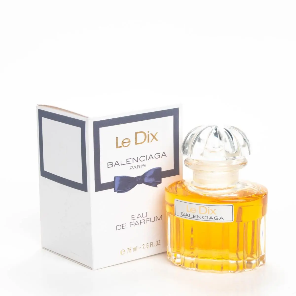 Balenciaga Le Dix Eau de Parfum Edp 2.5OZ 75ml Splash Vintage