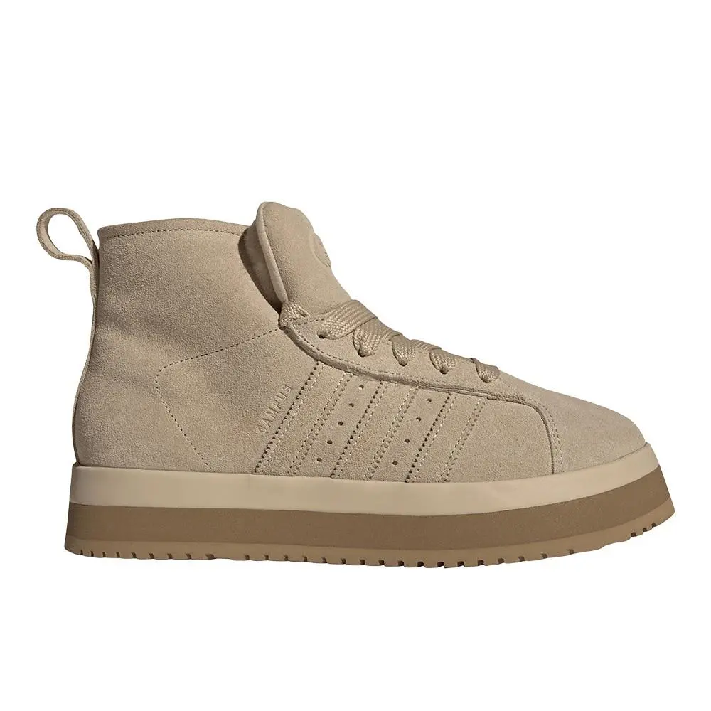 Adidas Campus 00S Winter Mid Lace Up Womens Beige Sneakers Casual Shoes JR3735