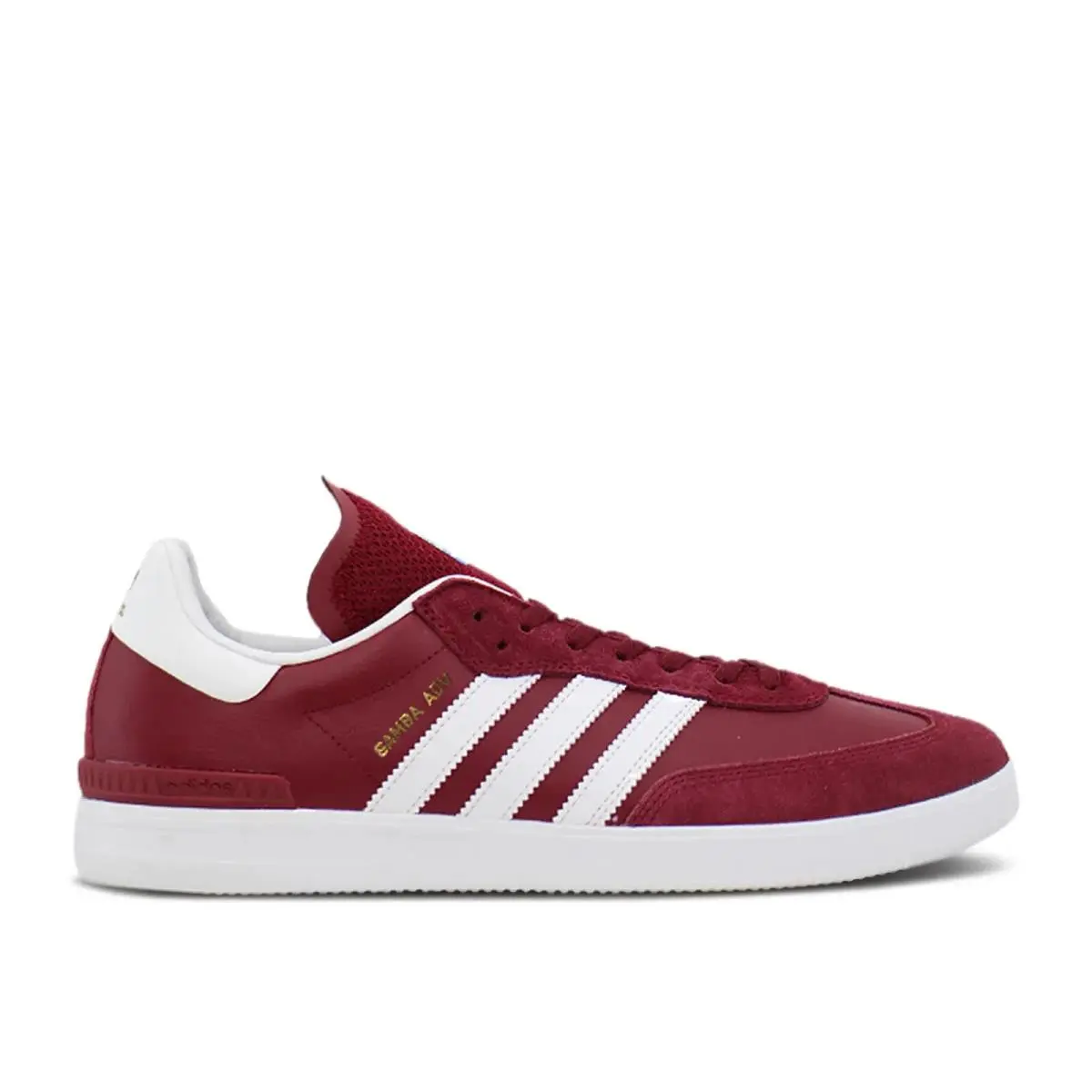 Adidas Samba Adv Burgundy White Blue 380 Men`s Shoes