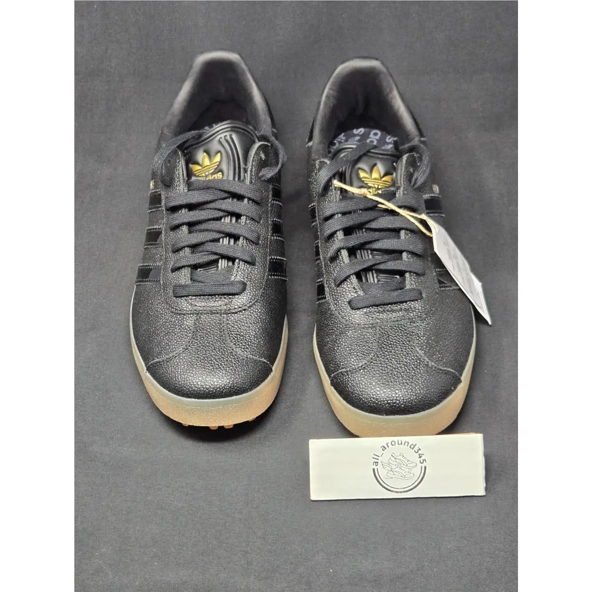 Adidas shoes - adidas Gazelle Golf Lux - Gazelle Golf Lux - JI4157 - Black 9