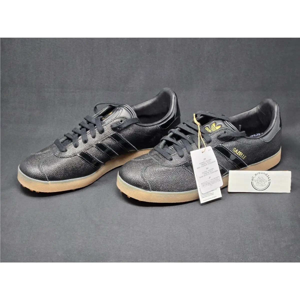Adidas shoes - adidas Gazelle Golf Lux - Gazelle Golf Lux - JI4157 - Black 7