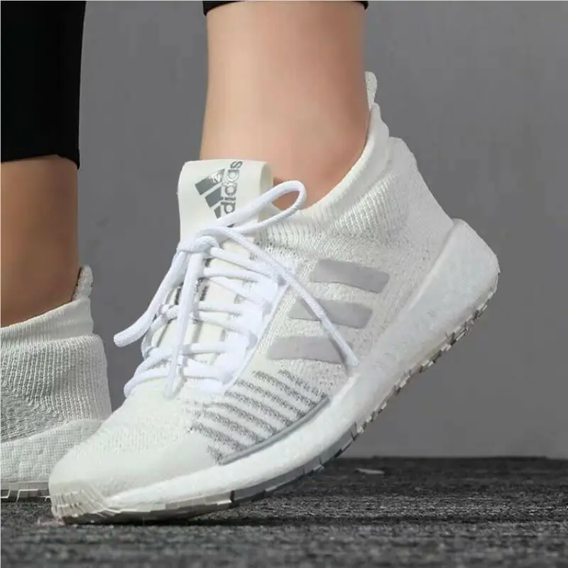 Adidas Pulseboost HD FU7344 Women`s Running Shoes White Size 10