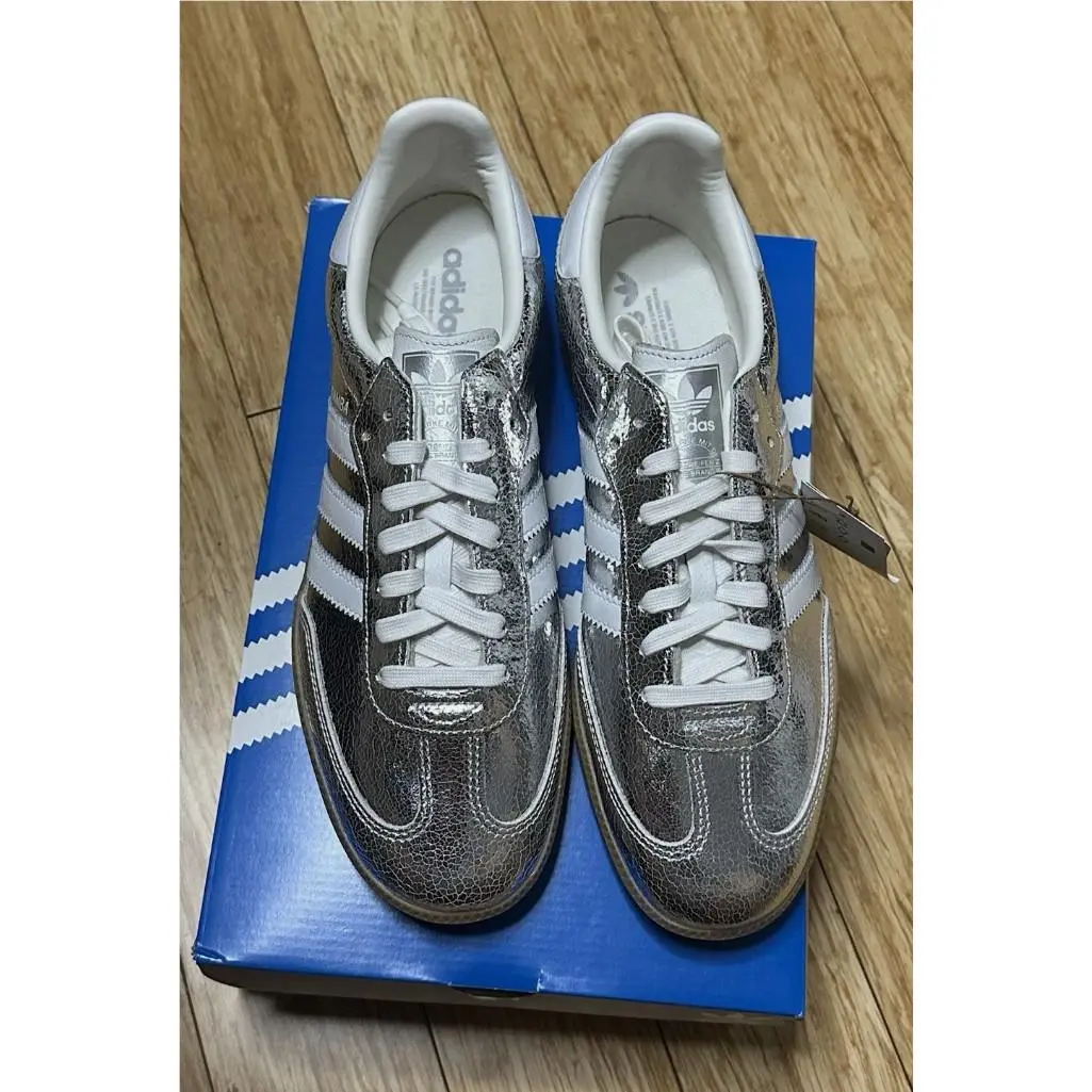 Adidas shoes - adidas Samba - Samba - JR0035 - Silver 7