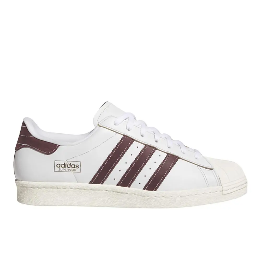 Adidas Superstar 80 Adv Skate Mens White Sneakers Athletic Shoes JP8529