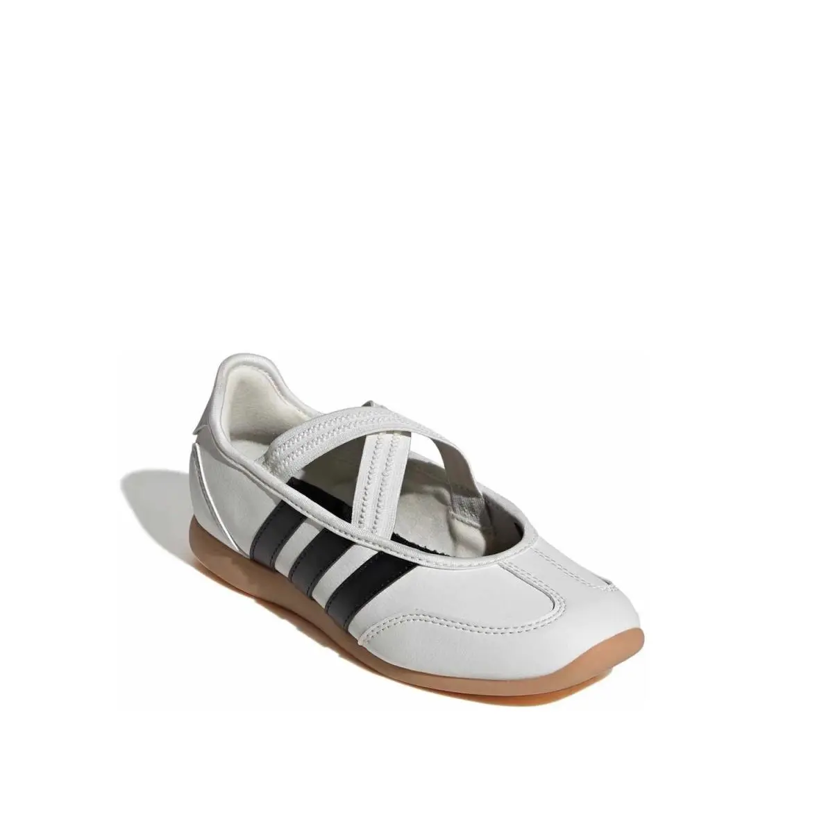 Girl`s Fashion Sneakers  Barreda Mary Jane Sneaker White/Black by Adidas