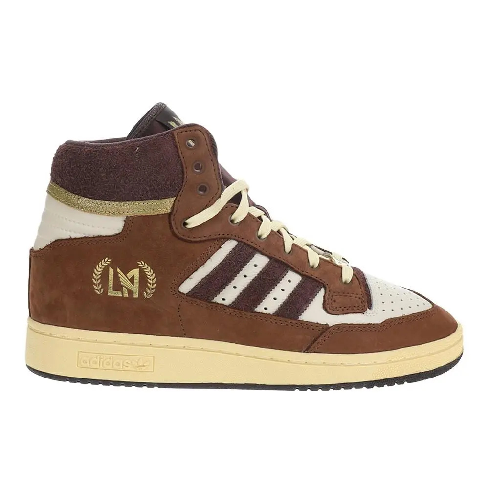 Adidas Centennial 85 Hi Mens Brown White Sneakers Athletic Shoes JI3956