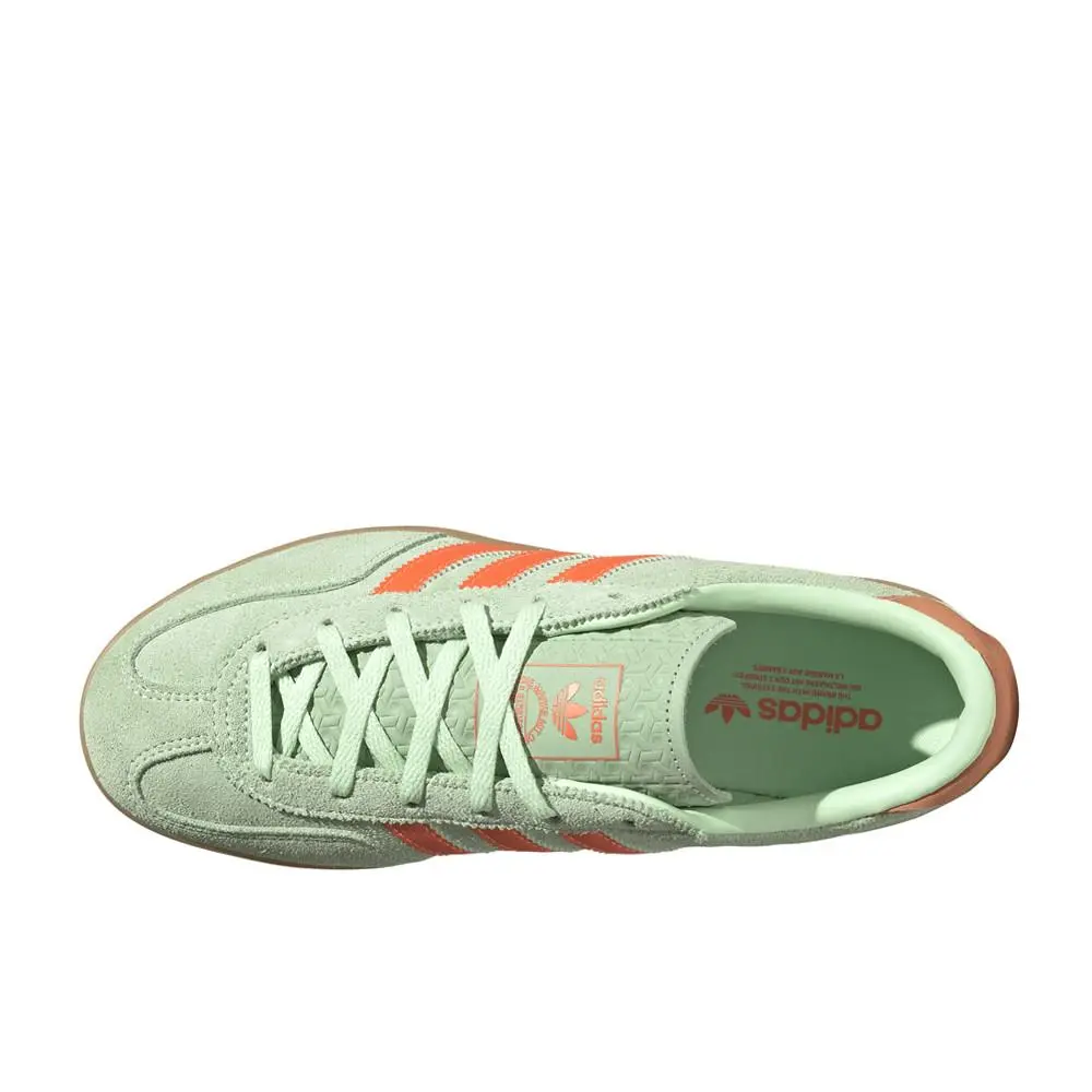 Adidas shoes - adidas Gazelle Stack Lace Up - JR8180 - Green, Orange 10