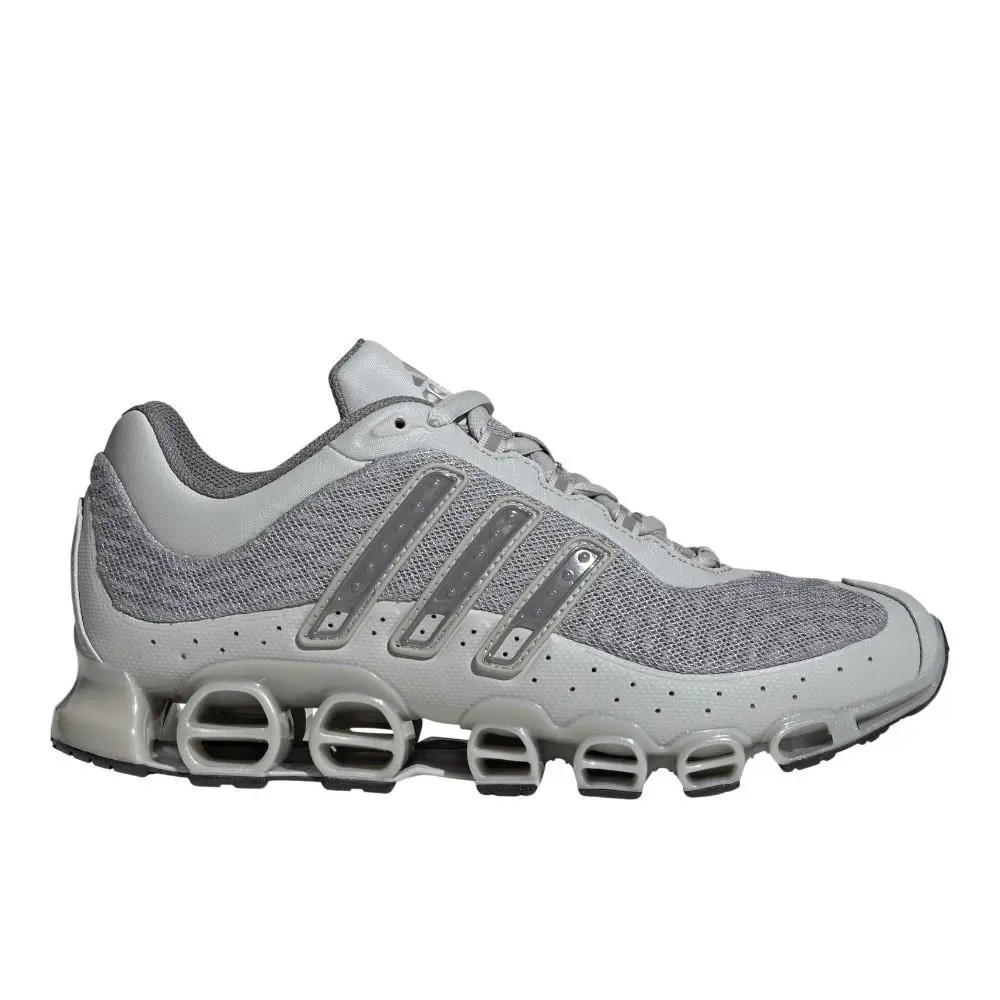 Adidas Megaride Lace Up Mens Grey Sneakers Casual Shoes JH5525