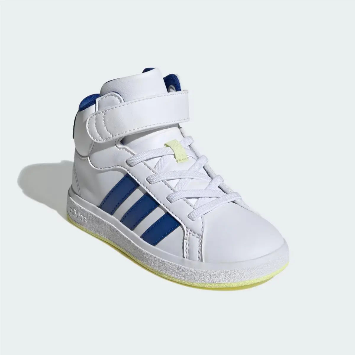 Adidas Grand Court Mid IE3861 Sneakers Kids US 4 White Sportswear Shoes Hawk2729