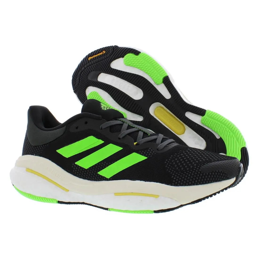 Adidas shoes - Black/Green, Main: Black 4