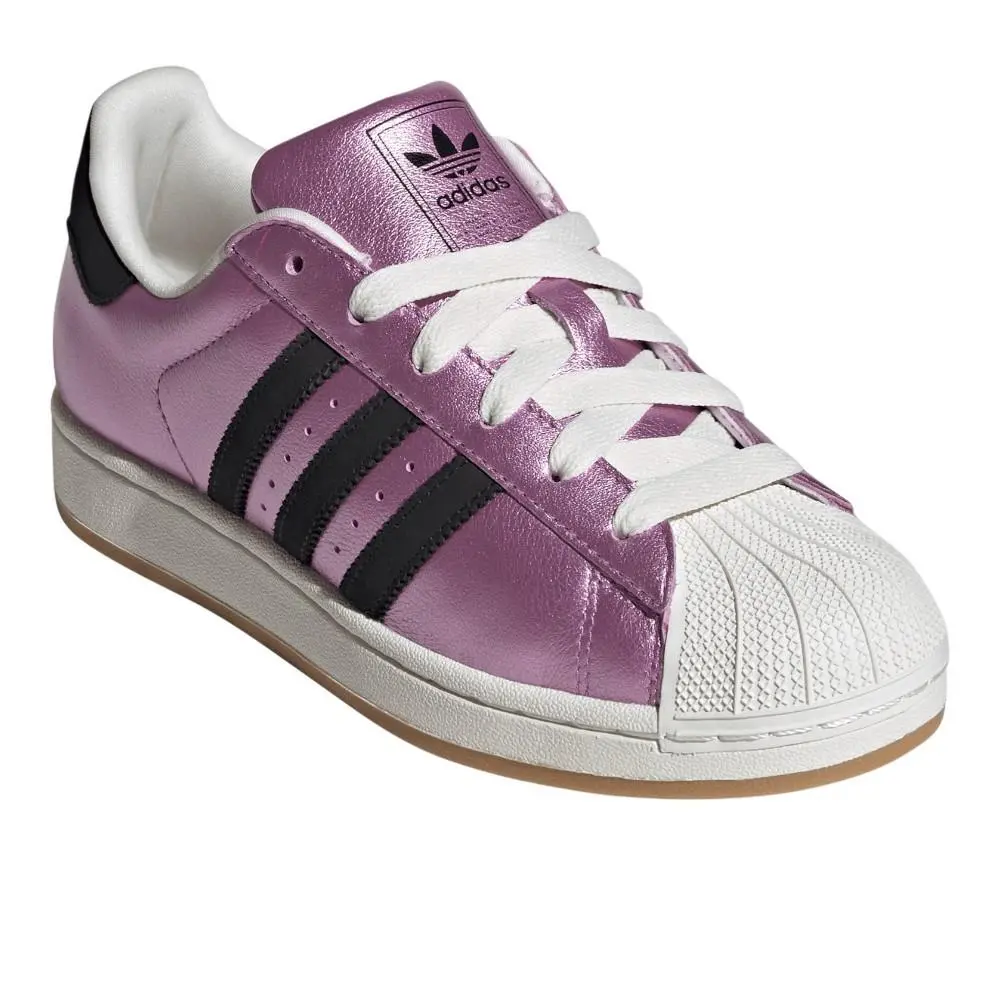 Adidas shoes - adidas Superstar Ii Metallic Lace Up - JS4008 - Purple 0