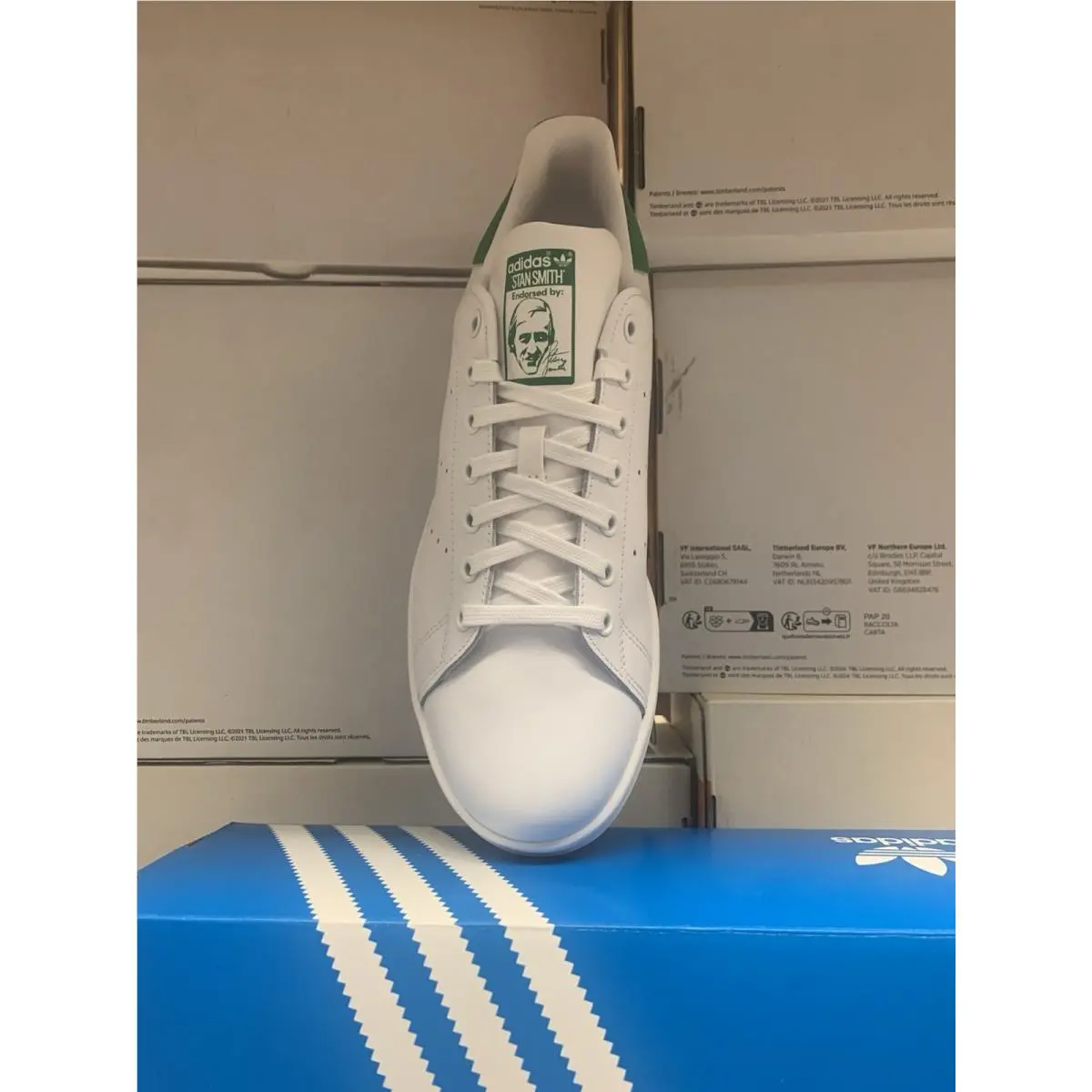 Adidas shoes - adidas Stan Smith - Stan Smith - M20324 - White/Green 1