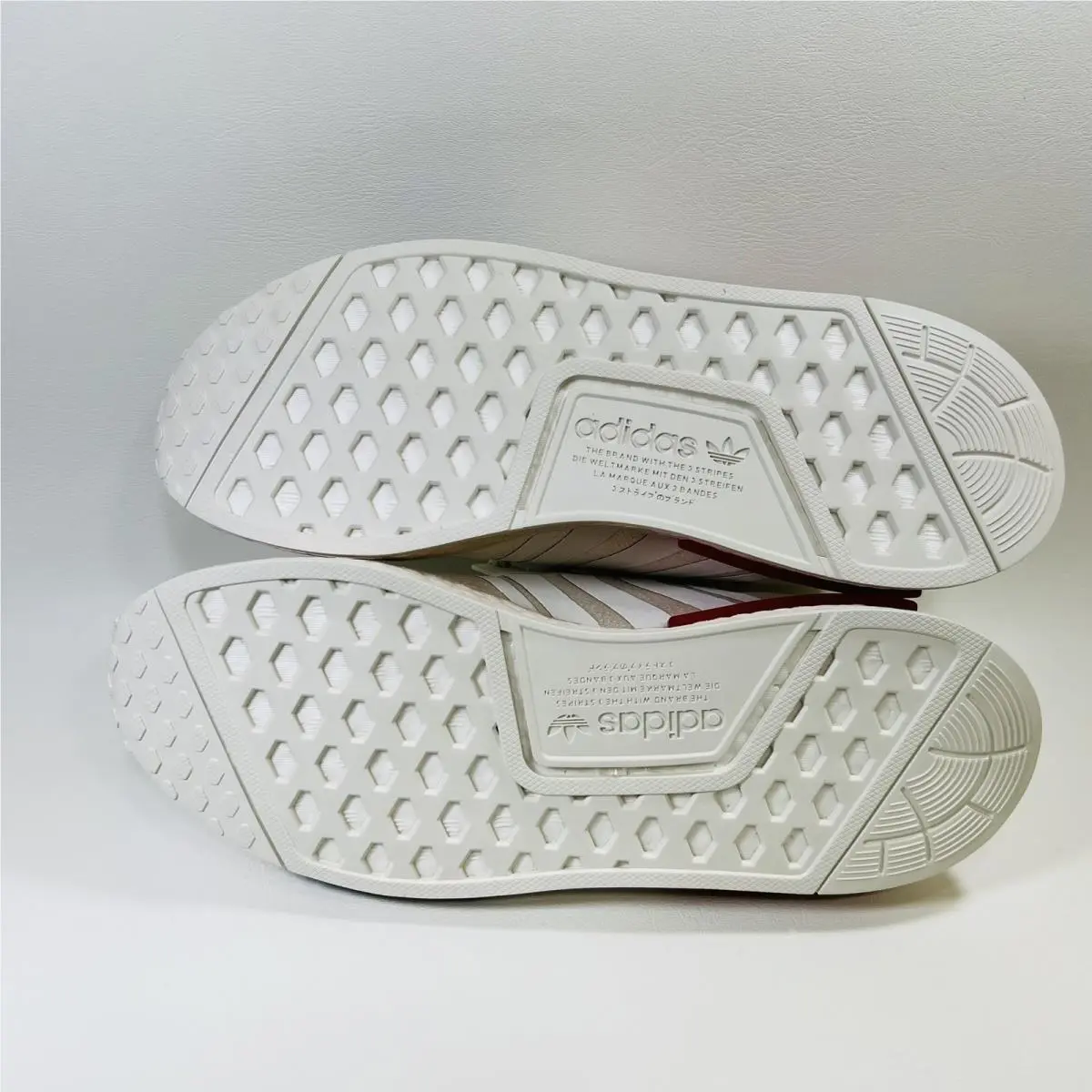 Adidas shoes - adidas NMD R1 - NMD - HQ4451 - OffWhite / Red 2