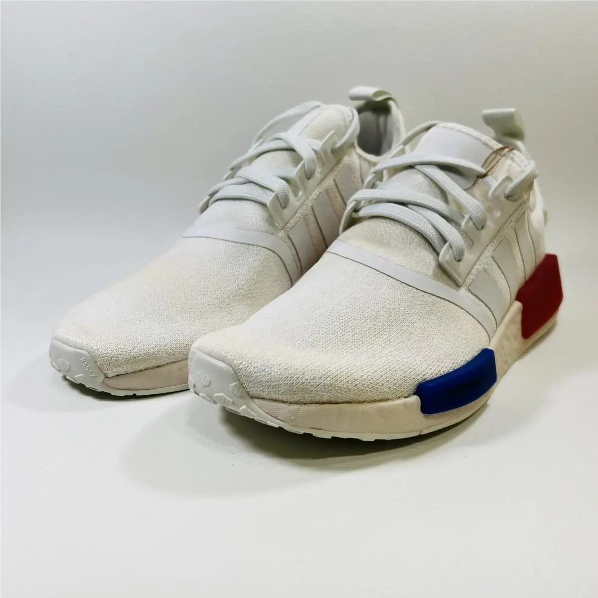 Adidas shoes - adidas NMD R1 - NMD - HQ4451 - OffWhite / Red 5