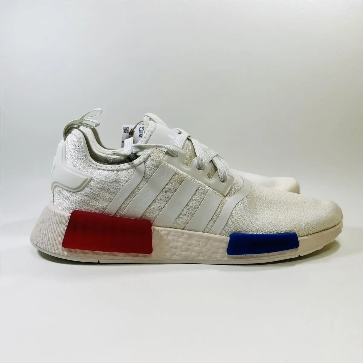Adidas shoes - adidas NMD R1 - NMD - HQ4451 - OffWhite / Red 7
