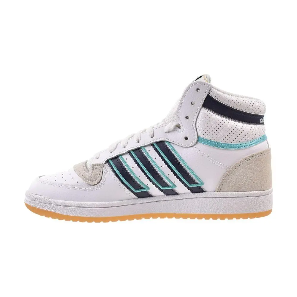 Adidas shoes - Wht/Navy/Teal 8