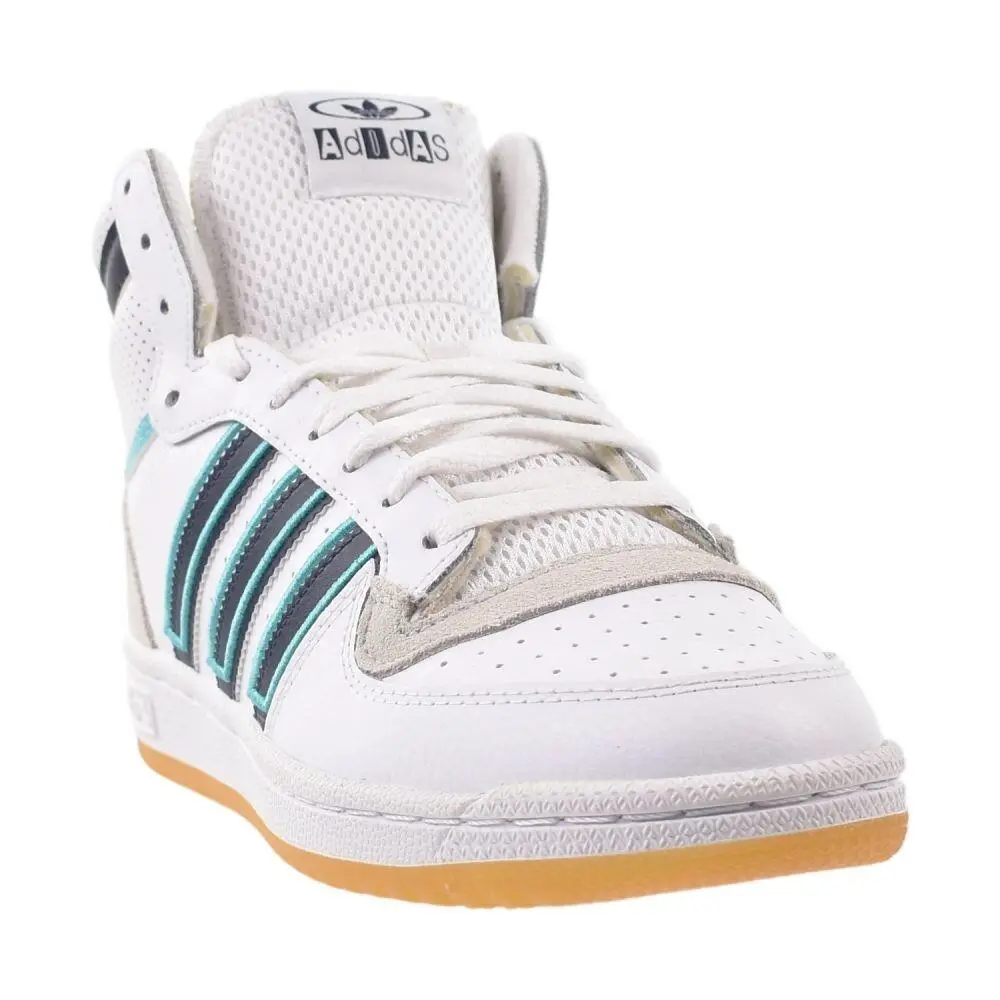 Adidas shoes - Wht/Navy/Teal 6