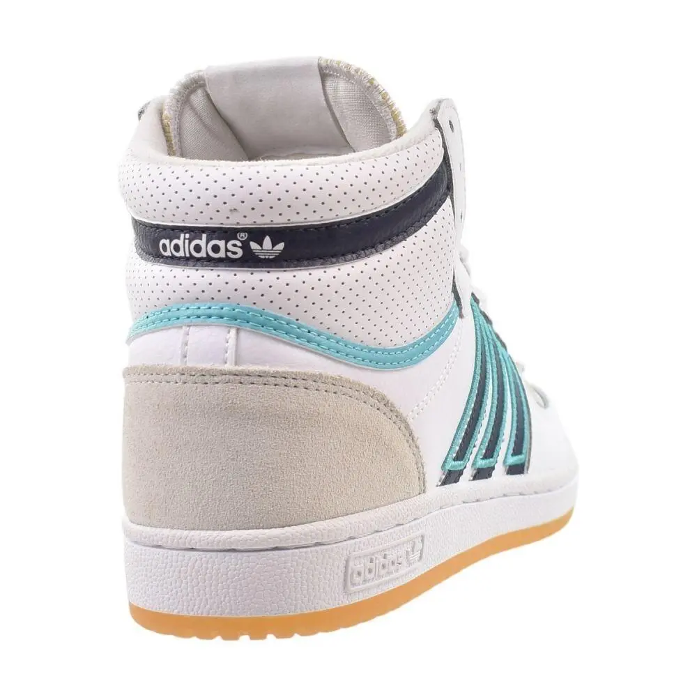 Adidas shoes - Wht/Navy/Teal 7