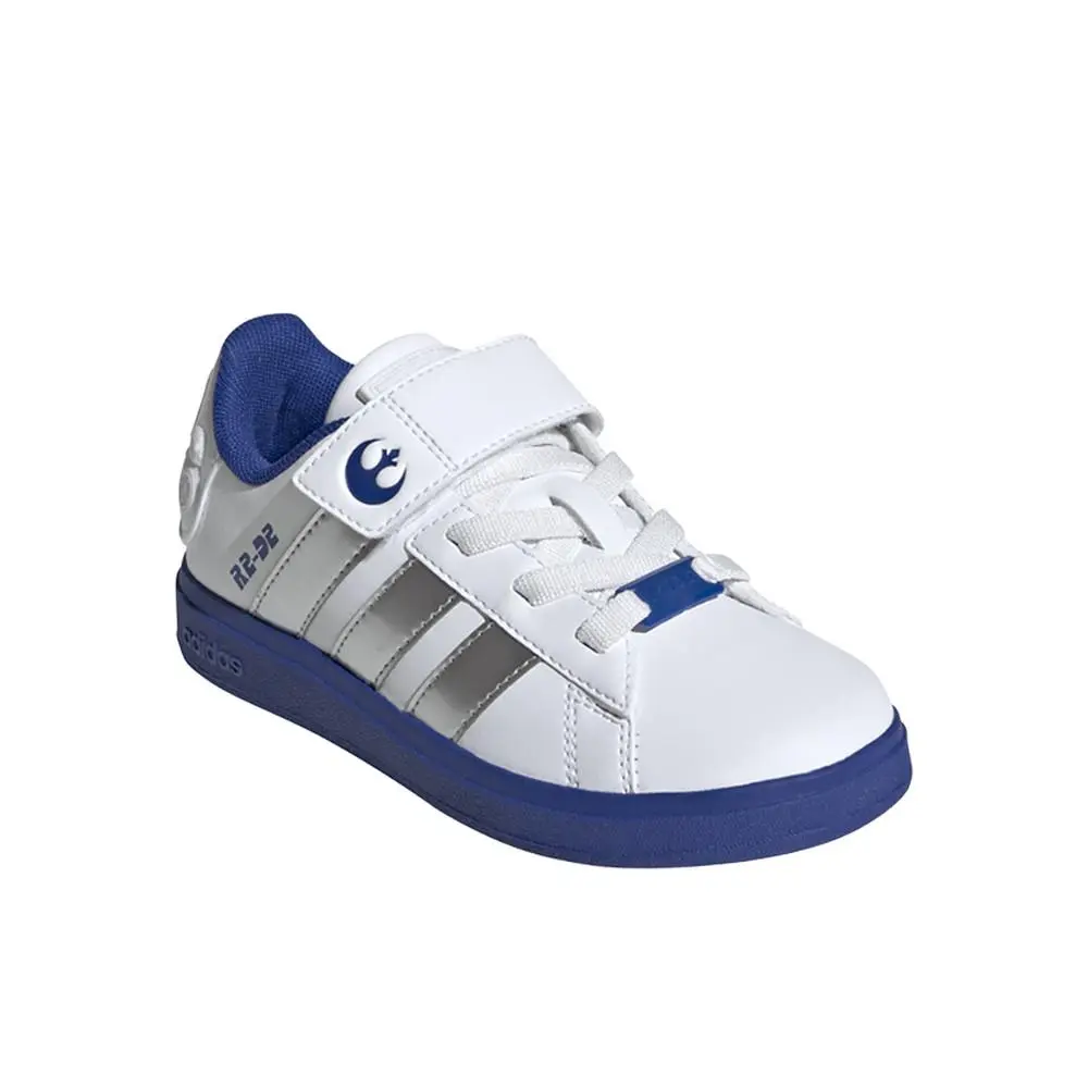 Adidas shoes - adidas Droids Grand Court 2.0 Lace Up  Youth - IH1136 - Silver, White 0