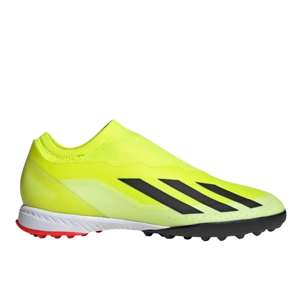 Adidas X Crazyfast League Ll Turf Slip On Soccer Mens Yellow Sneakers Athletic S