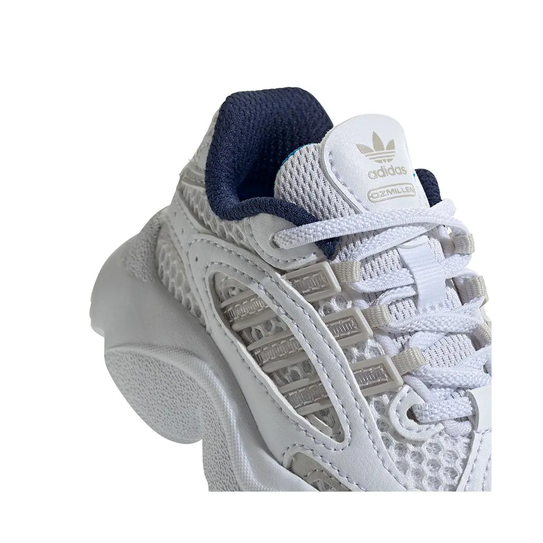 Adidas shoes - Cloud White/Grey One/Bright Blue 4