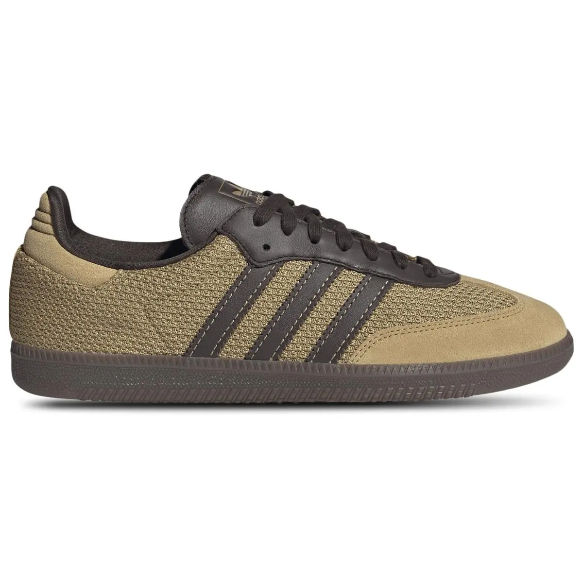 JR0884 Mens  Samba OG `golden Beige Dark Brown` by Adidas